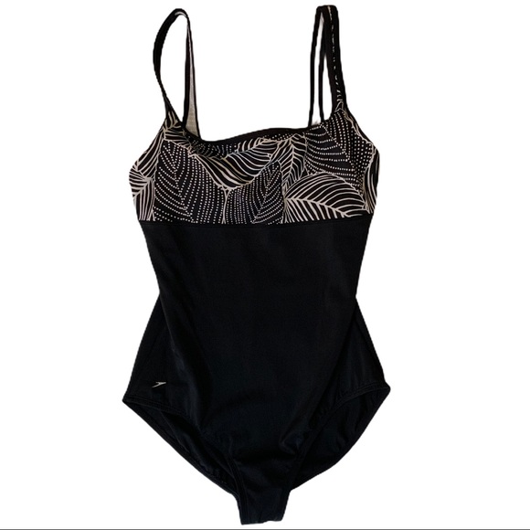 Speedo Other - Speedo Black and White  Botanical Print On…